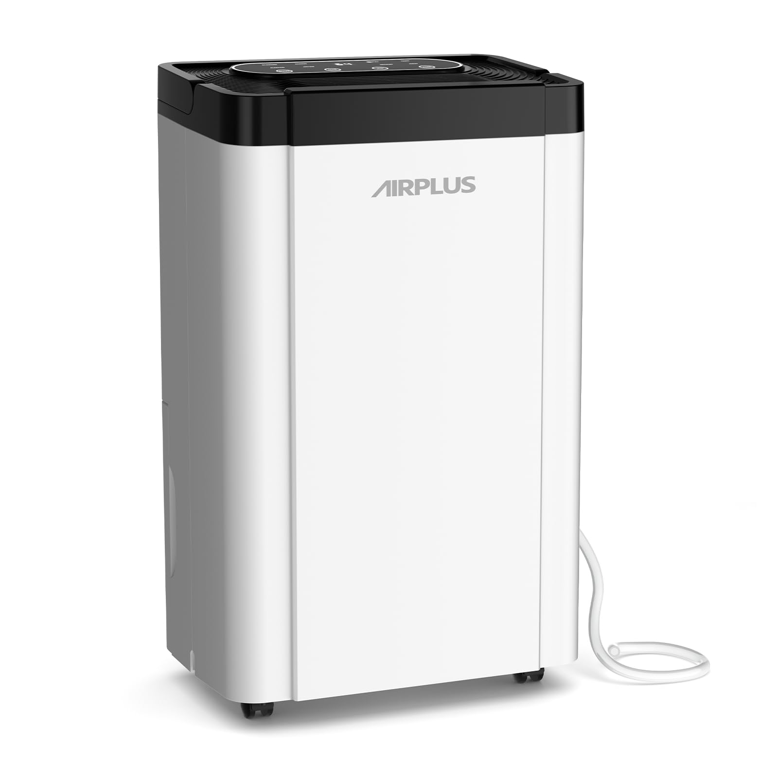 AIRPLUS4,500 Sq. Ft. Dehumidifier 70 Pints for Basement and Home with Drain Hose, 0.8 gal Water Tank Capacity White