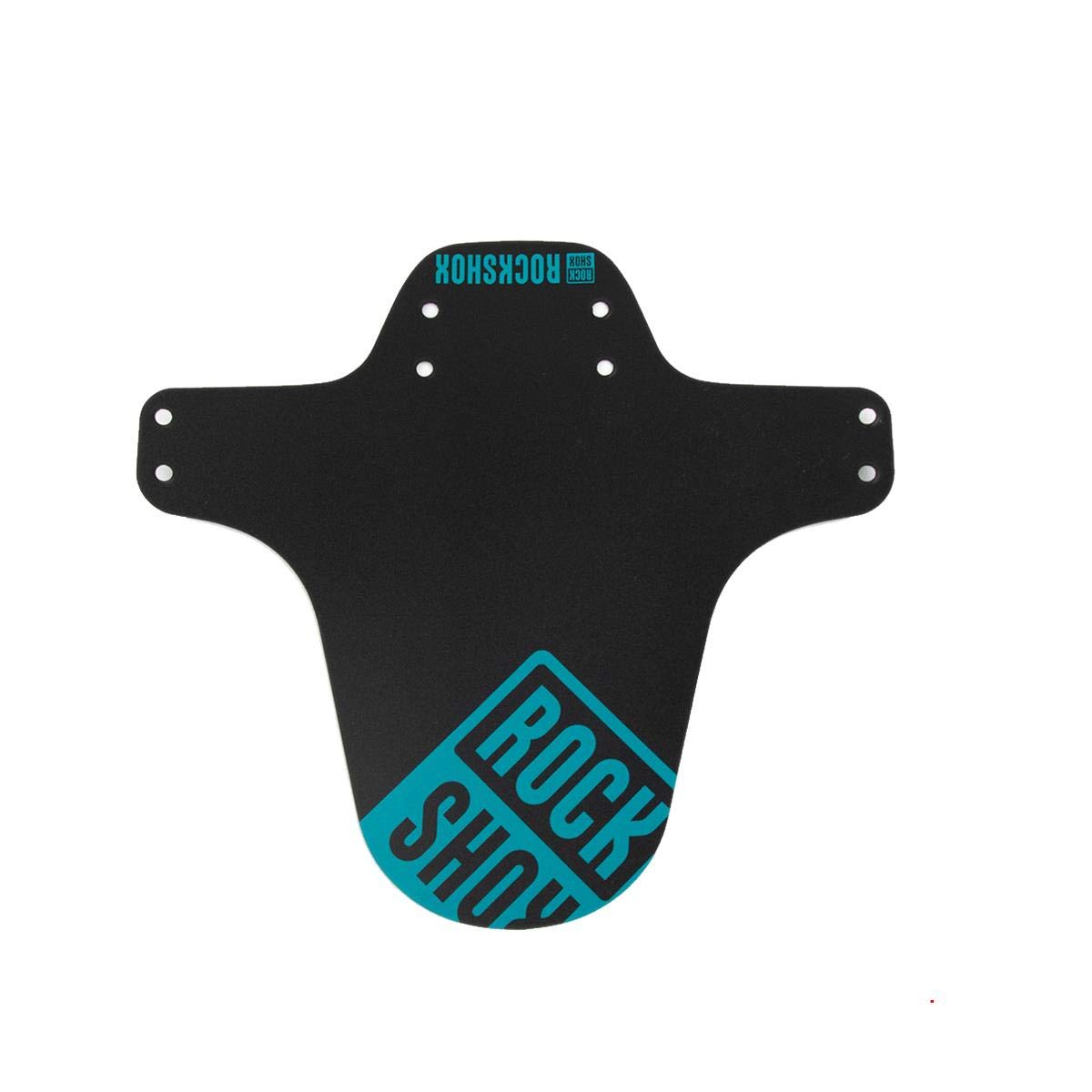 RockShoxMTB Fender Black with Teal Print