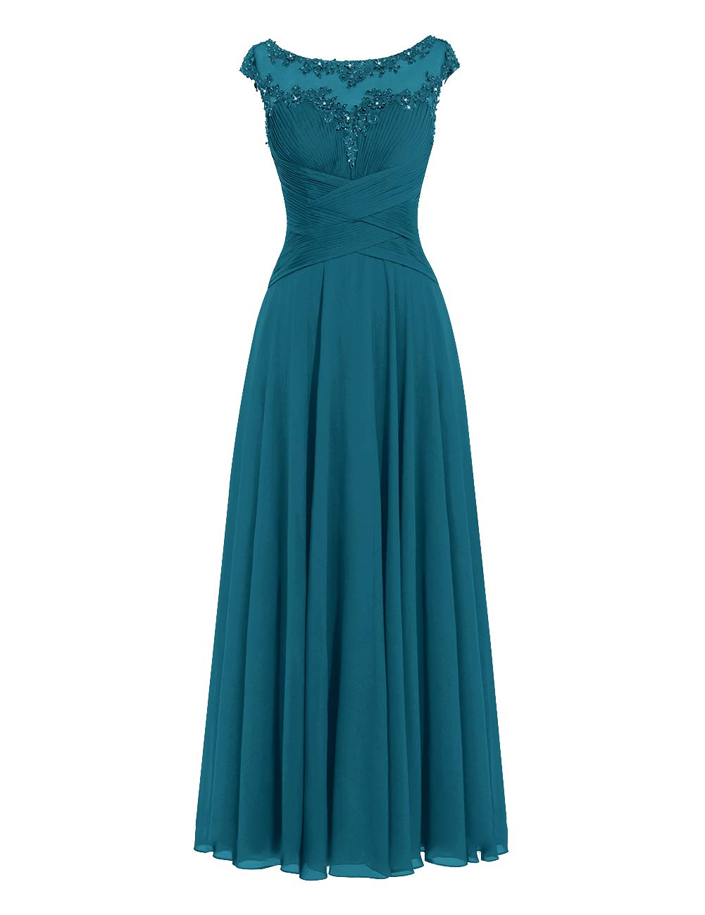 ModeCMother Of The Bride Dress Formal Wedding Party Gown Prom Dresses 22W Teal