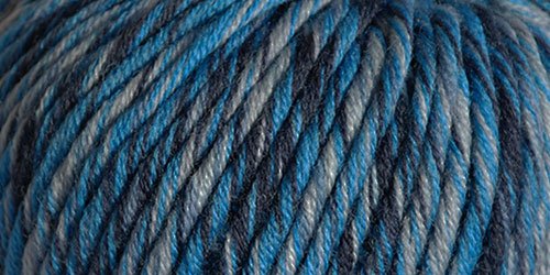 Schulana Merlana Mouliné New Wool Blue Navy Grey 50 g