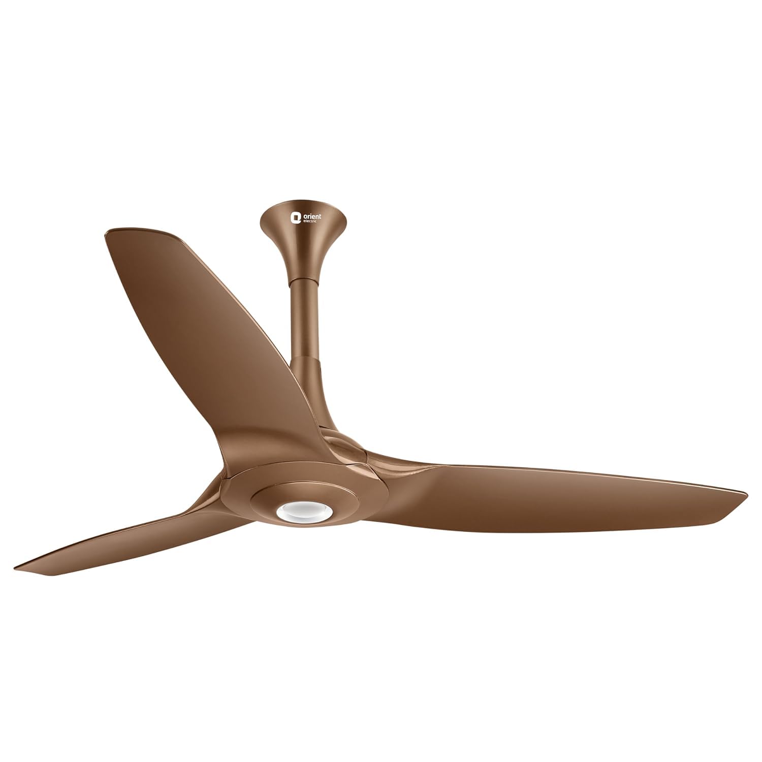 Orient Electric Aeroquiet Energy Efficient BLDC Motor with Remote 1200mm Ceiling Fan (Caramel Brown)