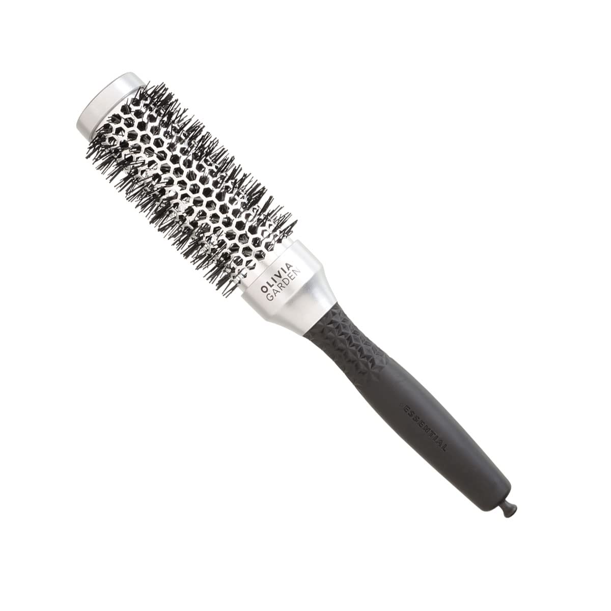 Olivia Garden - Essential Blowout Classic Hairbrush 33mm - Heat-Retaining Aluminum & Anti-Static