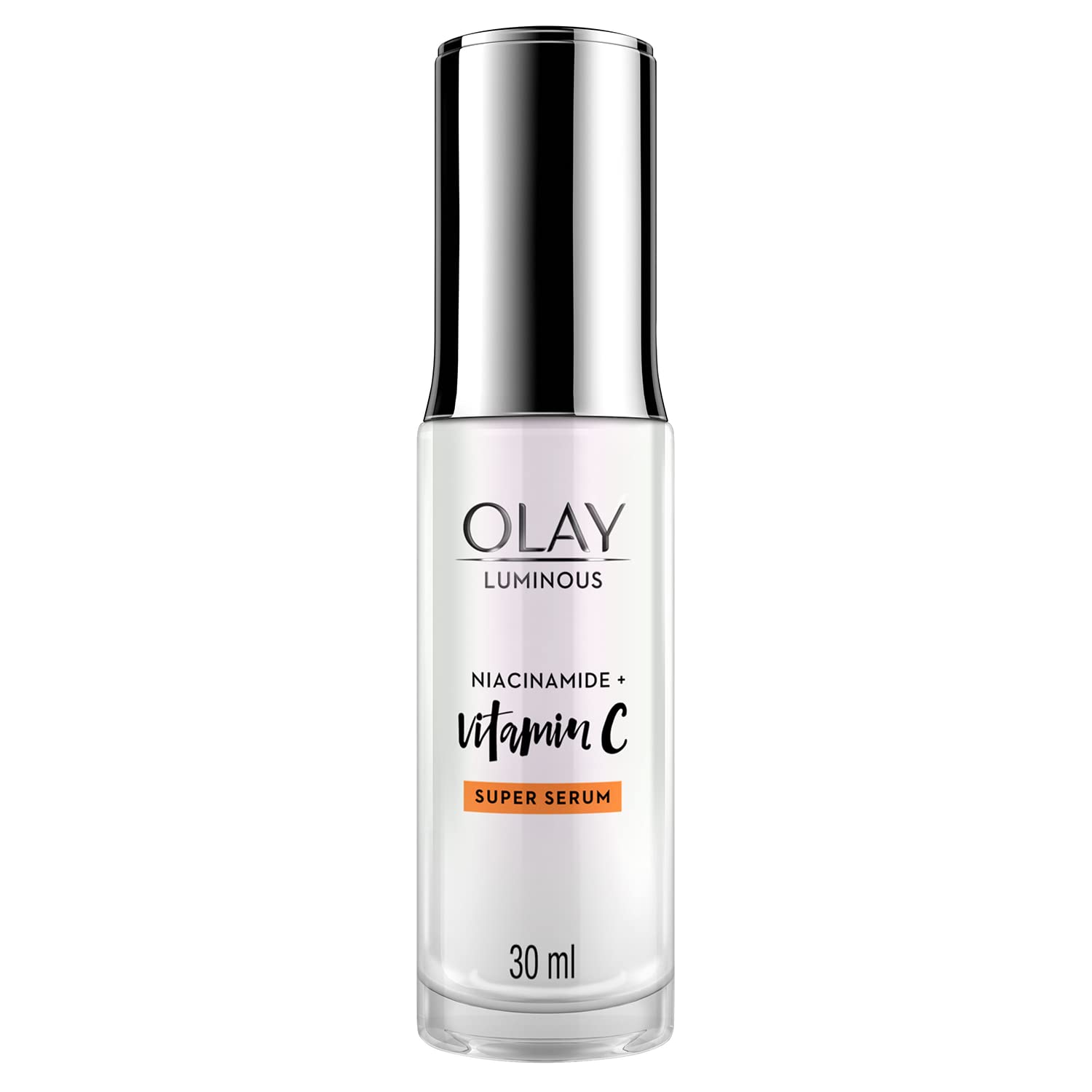 Olay Face Serum | Clear and Even Skin | Fights Dullness and Provides Radiant Glow| Normal, Oily, Dry, Combination Skin | Paraben and Sulphate Free (30ml, Vitamin C)