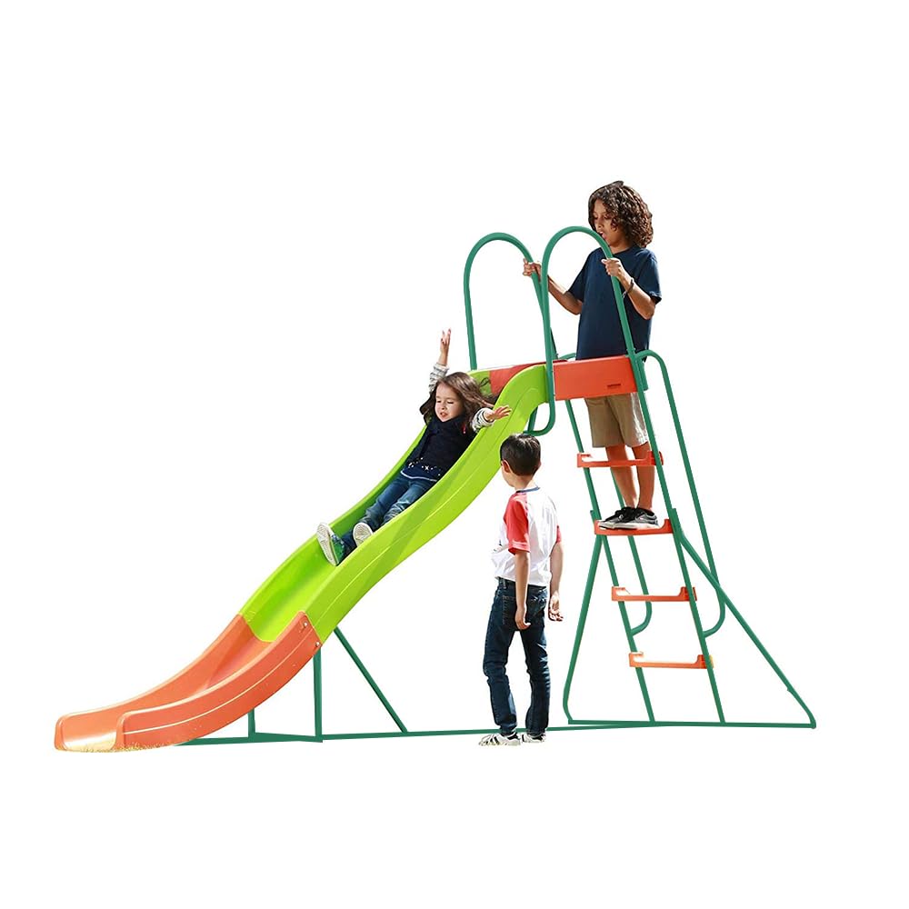 Outdoor Slide for Kids Age 4-8 - Playground Slide - Outdoor Playset - Swing Set Slide - Big Slide Backyard - Big Slide Kid Outdoor - Kid Outdoor Play Equipment