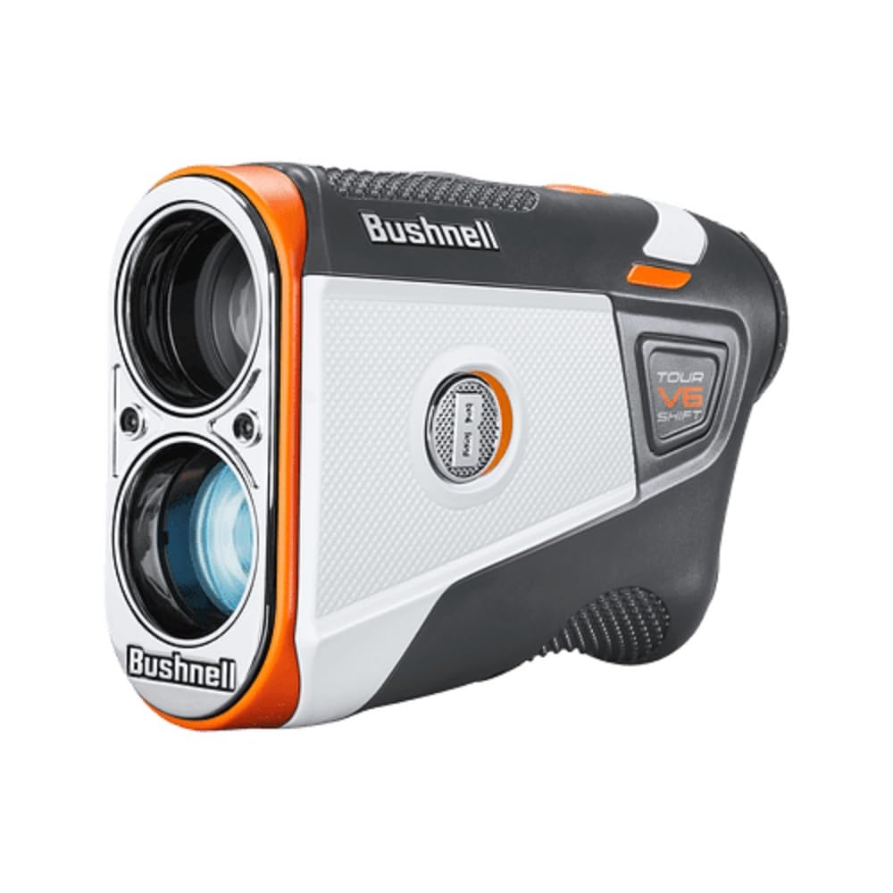 BUSHNELL GOLF Tour V6 Shift, White/Black/Orange