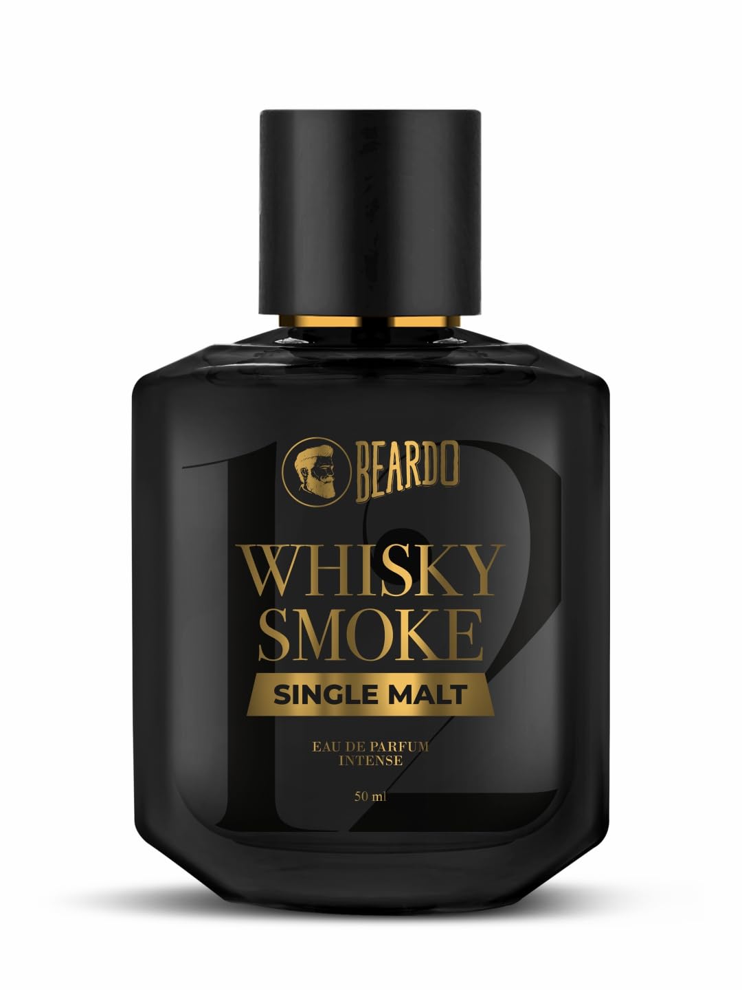 Beardo SINGLE MALT Whisky Smoke Perfume for men | INTENSE EAU DE PARFUM - Highly Concentrated | Spicy, Woody - Oudh - Luxury Perfume | Ideal Gift for men, 50ml