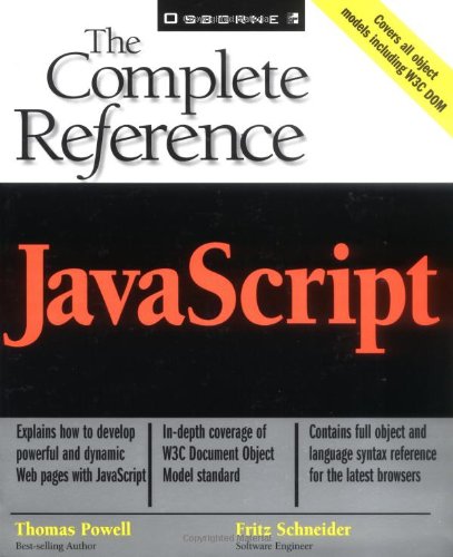 JavaScript: The Complete Reference