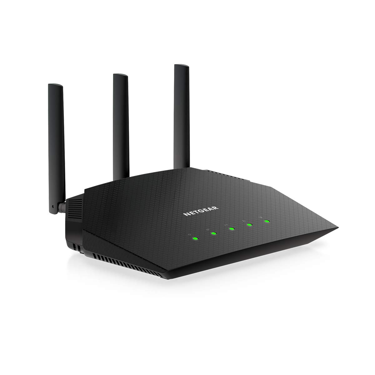 NETGEARNighthawk WiFi 6 Router (R6700AX) AX1800 1.8Gbps Wireless Speed – Dual-Band Gigabit Internet Router – Covers 1,500 sq. ft., 20 Devices – Built-in VPN, Gaming, Alexa Enabled