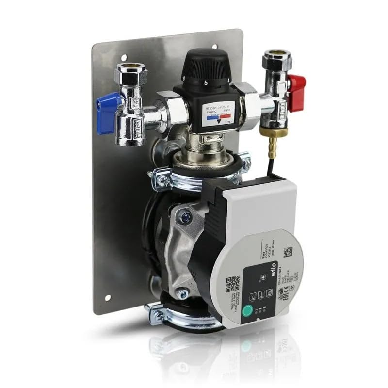 Wilo Single Circuit Pump Pack with Esbe Mixing Valve Unit