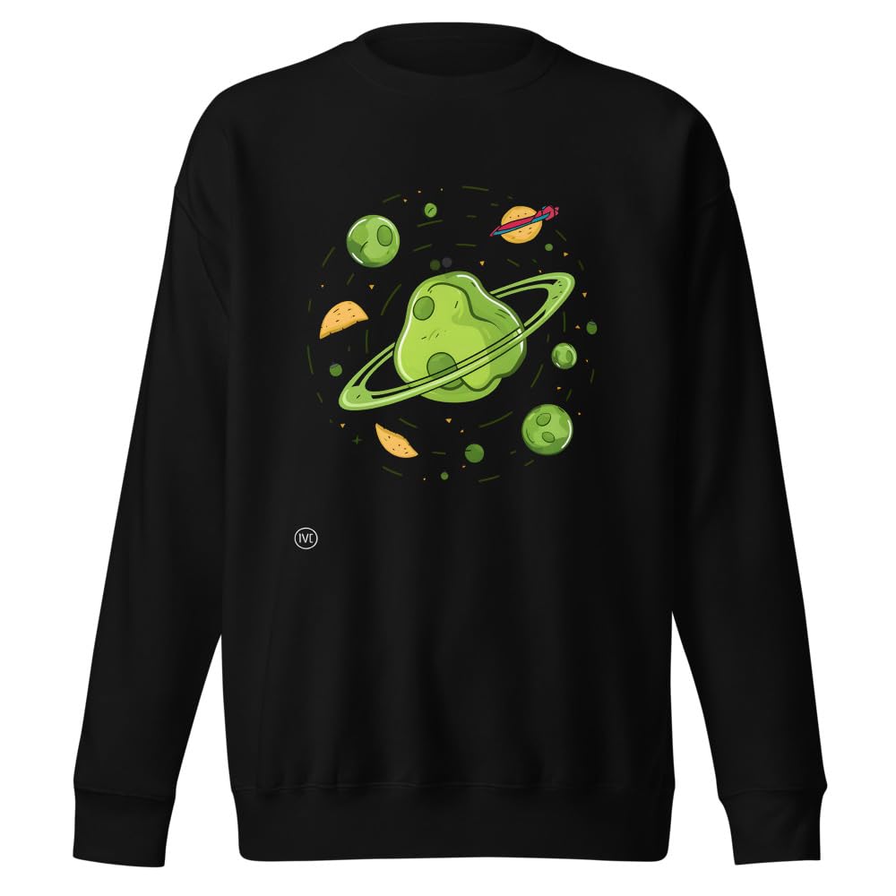 Avokado in the Space Unisex Premium Sweatshirt