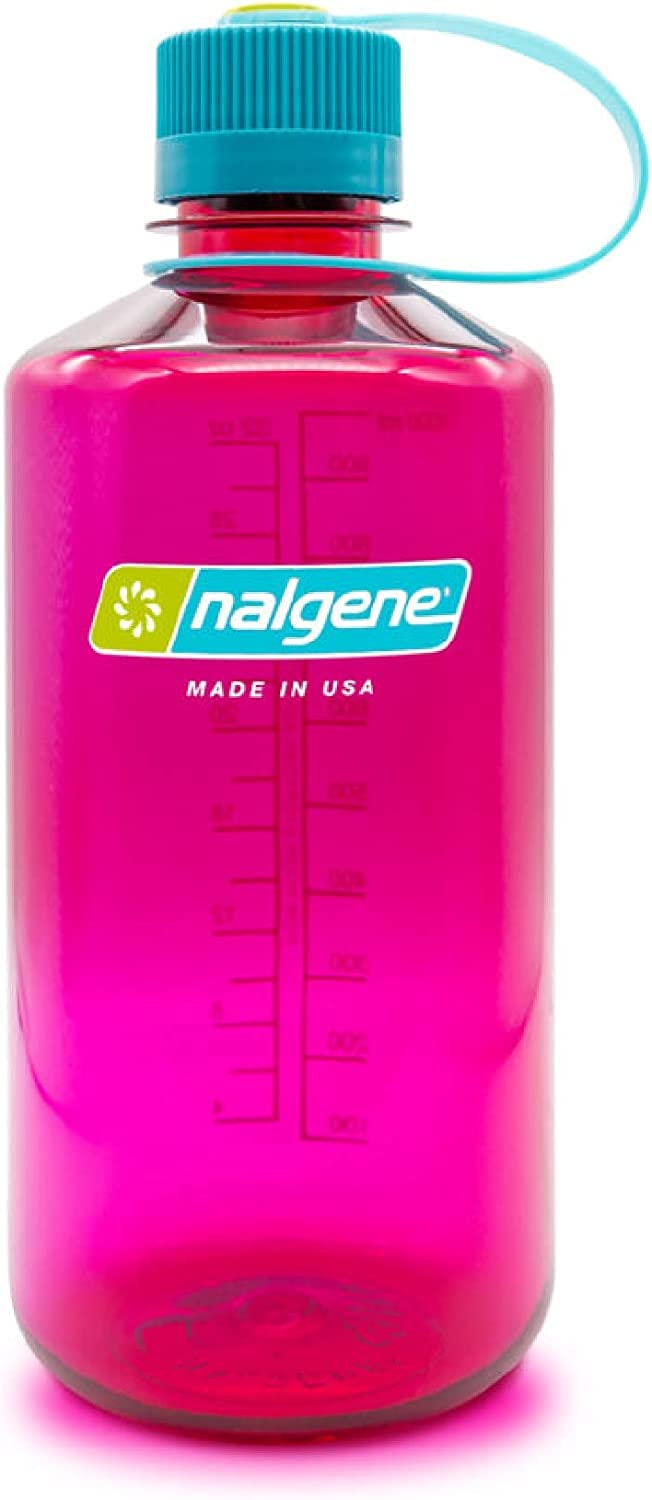 Nalgene Tritan Narrow Mouth BPA-Free Water Bottle, Eggplant, 32 oz