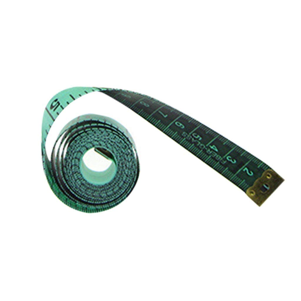 150cm/60 In body measurement ruler sewing tailor tape measure soft flat sewing ruler - Multicolor