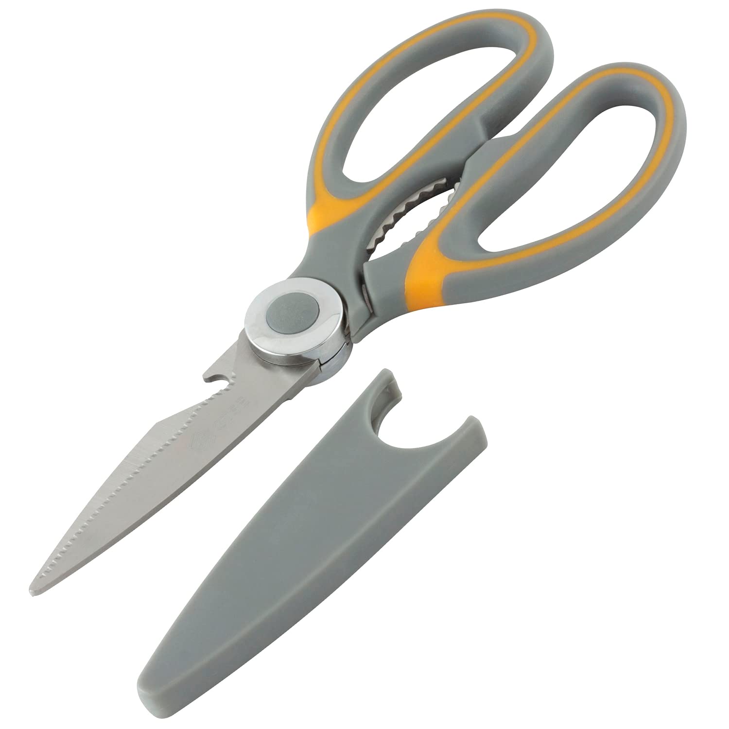 GTSE Heavy Duty Kitchen Scissors, Sharp Stainless Steel Blades, Comfort Grip, Dishwasher Safe, Multi-Purpose Kitchen Shears for Cooking Food, Poultry, Vegetables