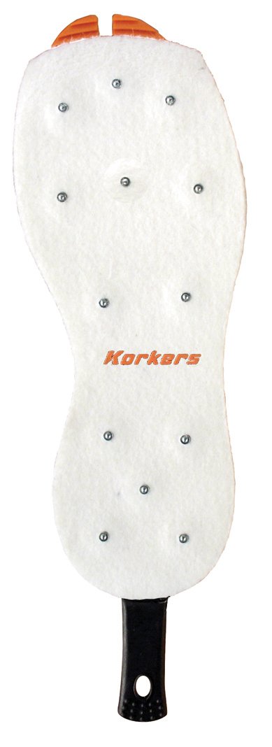 Korkers Unisex-Adult Replacement OmniTrax V3.0 Studded Felt Fishing Shoe Sole