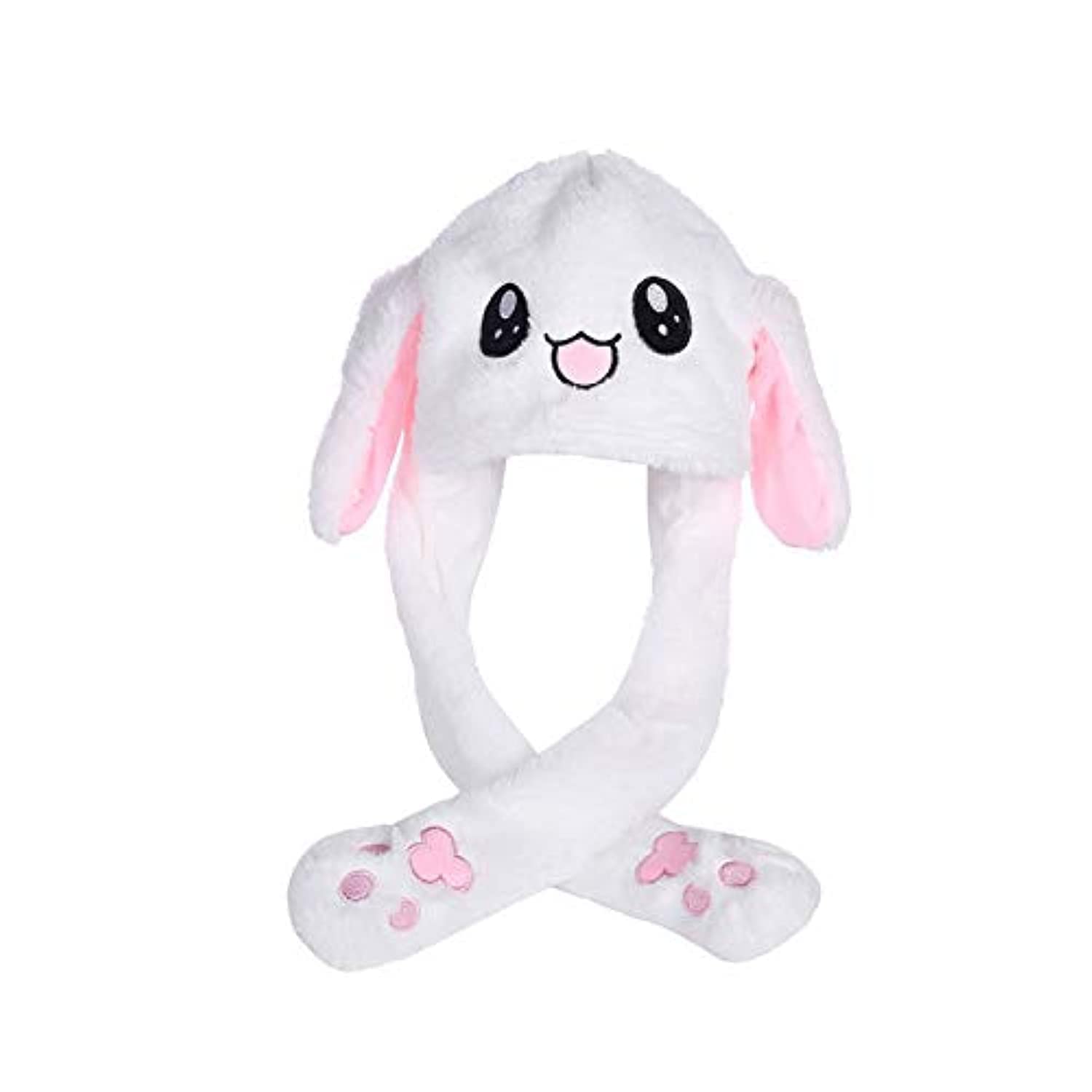 Dressfan Women's Funny Plush Rabbit Ear Hat Toy, One Size