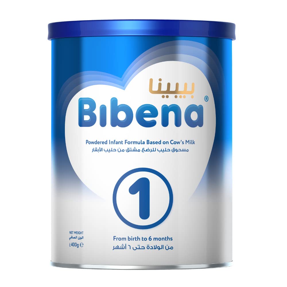 Bibena 1 - Infant Formula | Smart & Strong™ Growth | Suitable for 0-6 Months (400G Pack)