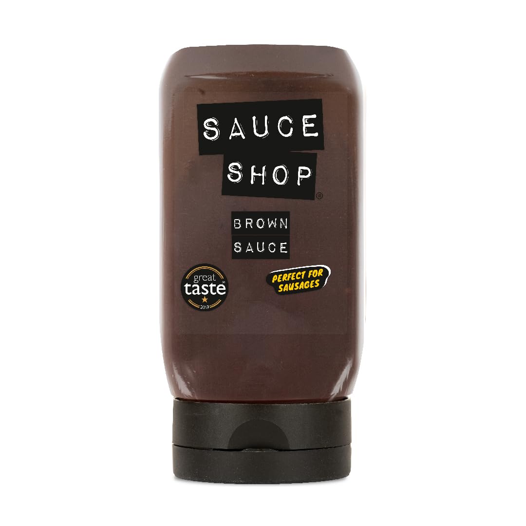 Sauce ShopBrown Sauce | Award Winning | Table Sauce | Perfect with Sausages and Bacon | Vegan-Friendly | 330g