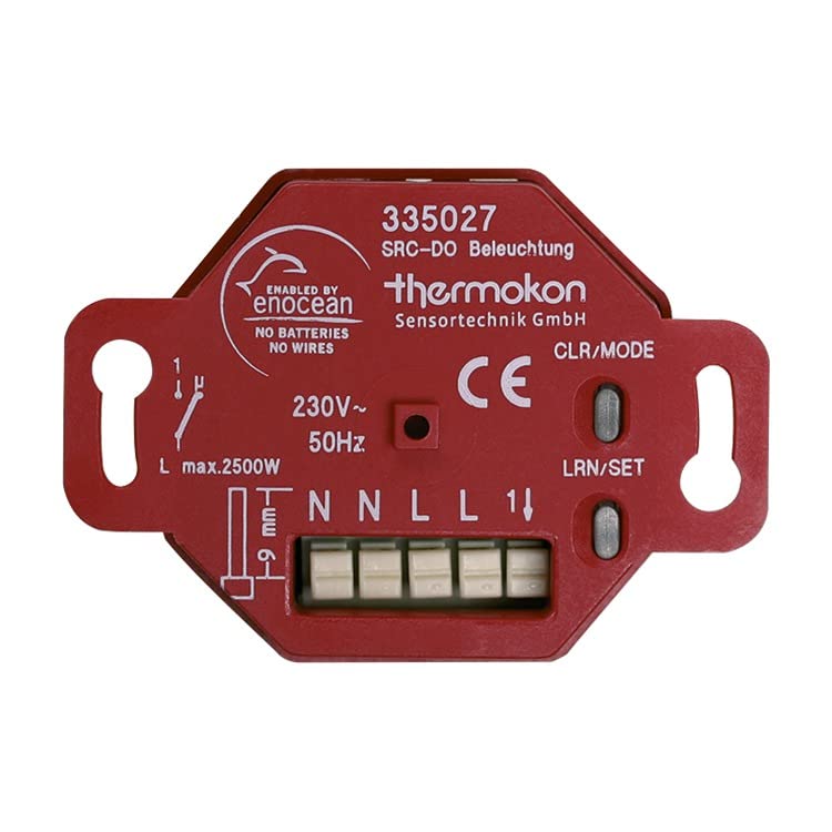 Thermokon Radio actuator SRC-DO lighting 230V for radio sensors with Enocean technology