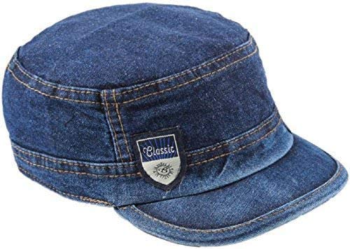 INFISPACEUnisex 100% Cotton Denim Style Cap (Light Blue)