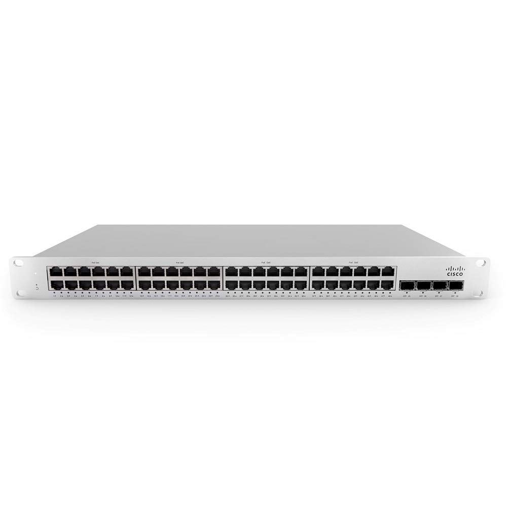 Cisco Meraki MS225-48FP Cloud-Managed Stackable Access Switches Designed for the Branch and Campus