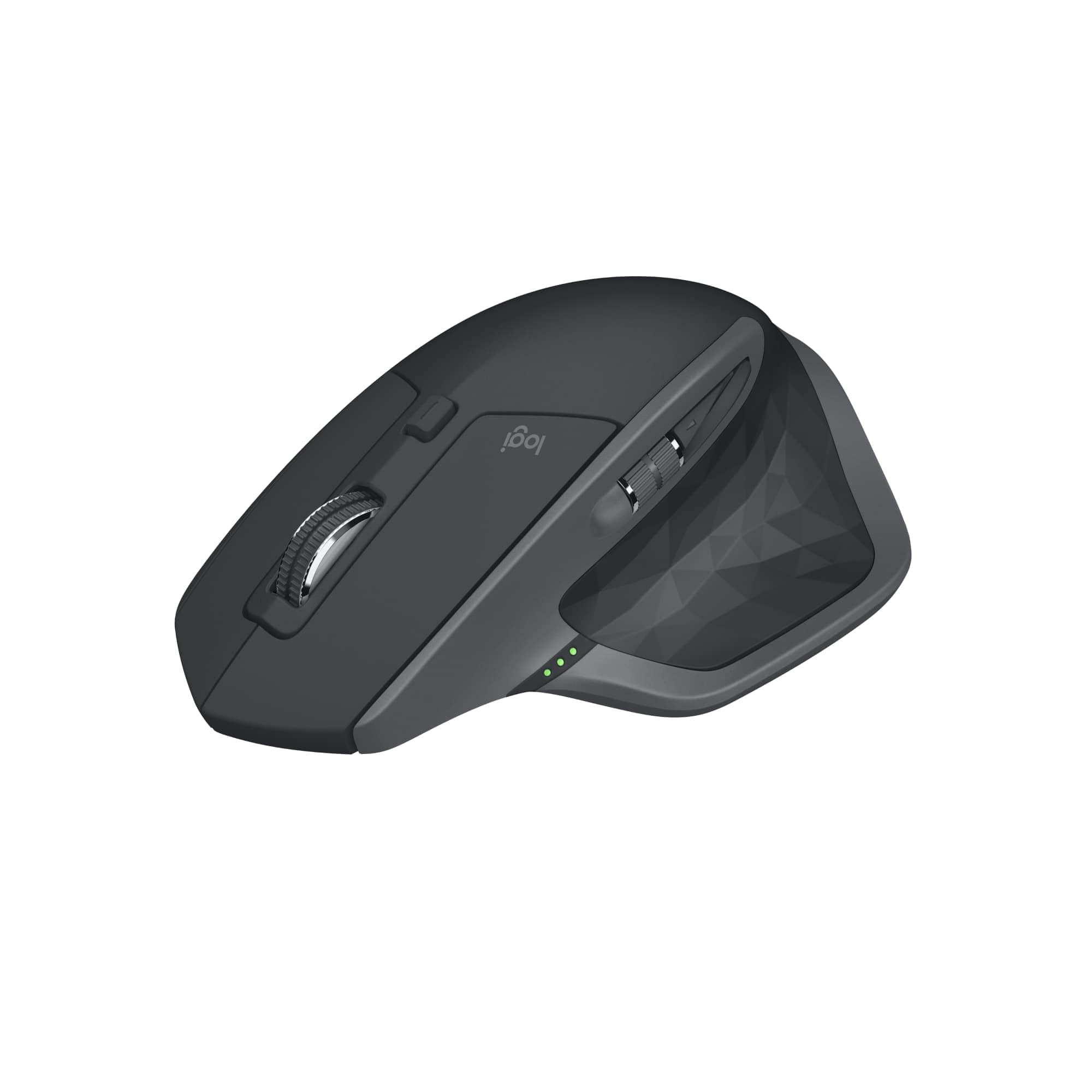 LogitechMX Master 2S Bluetooth Edition Wireless Mouse, Multi-Surface, Hyper-Fast Scrolling, Ergonomic, Rechargeable, Connects Up to 3 Mac/PC Computers - Graphite