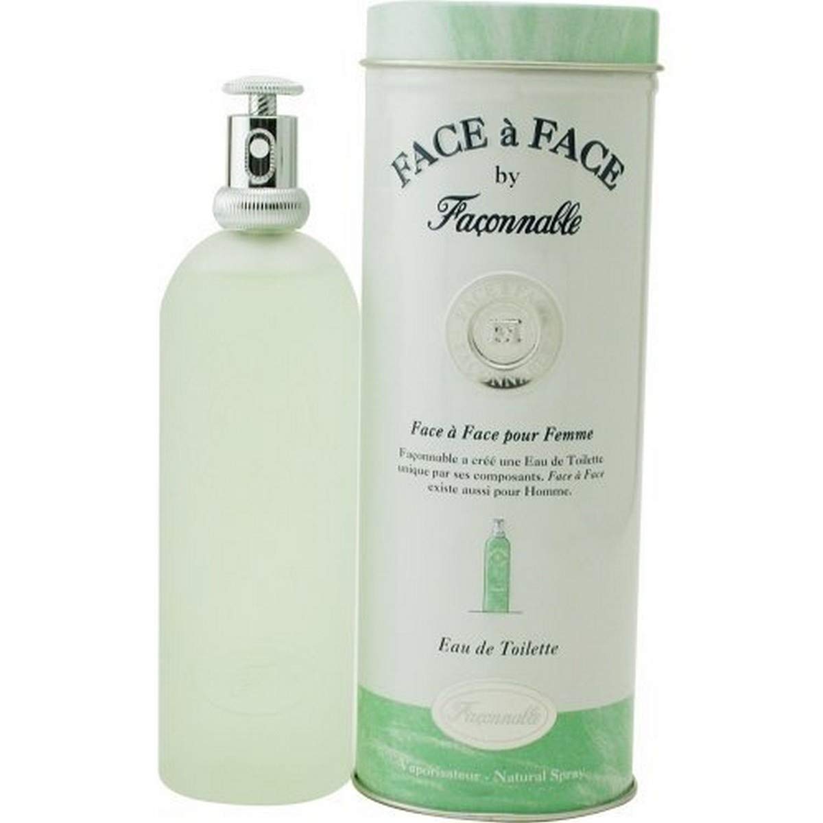 Faconnable Face A Face for Women, 100 ml - EDT Spray