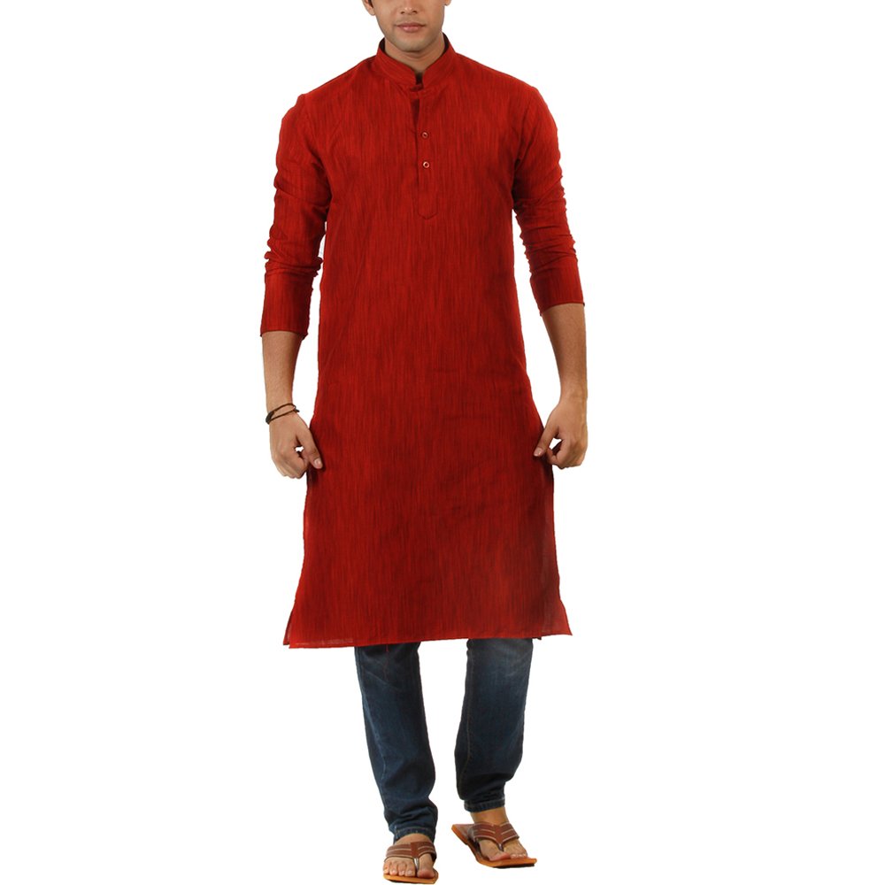 AMORAMen's Khadi Kurta Summer