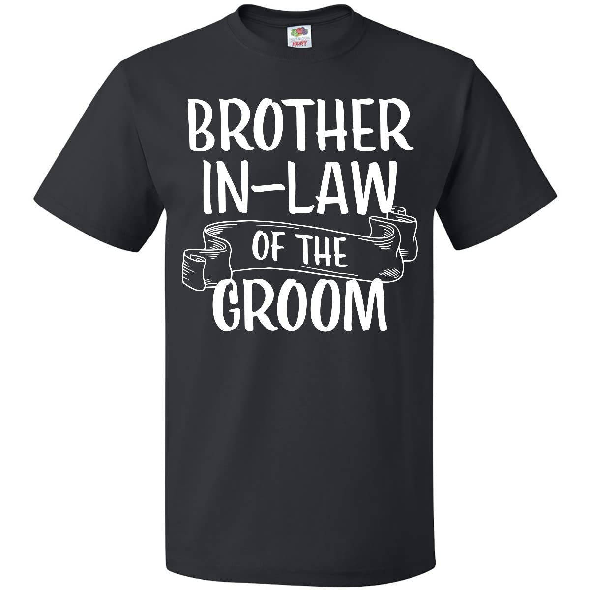 inktastic Brother in Law of The Groom with Banner T-Shirt