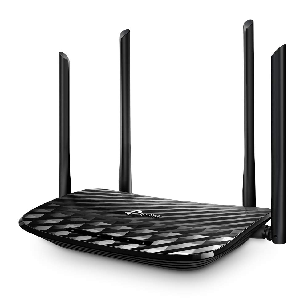 TP-Link AC1200 Gigabit WiFi Router (Archer A6) - 5GHz Dual Band Mu-MIMO Wireless Internet Router, Supports Guest WiFi and AP mode, Long Range Coverage