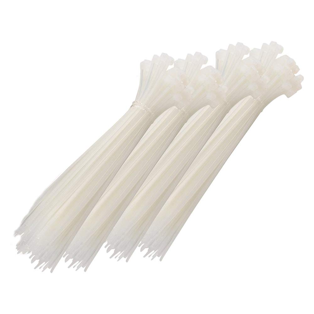 100PCS Nylon Cable Ties 150x2mm Cable Ties Self-Locking Nylon Small Zip Ties