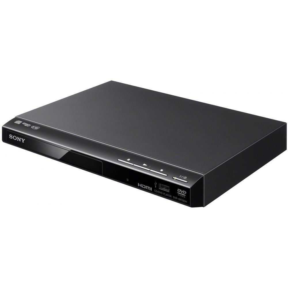 Sony DVP-SR760H DVD-Player/CD Player (HDMI, 1080p Upscaling, USB-Eingang, Xvid Playback, Dolby Digital) schwarz