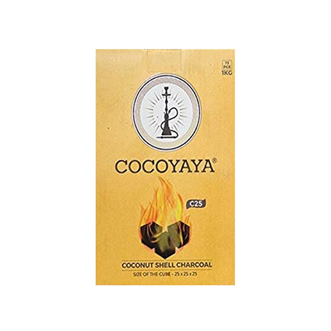 PUFF SMART Cocoyaya Coconut Charcoal (1kg) 72 pcs