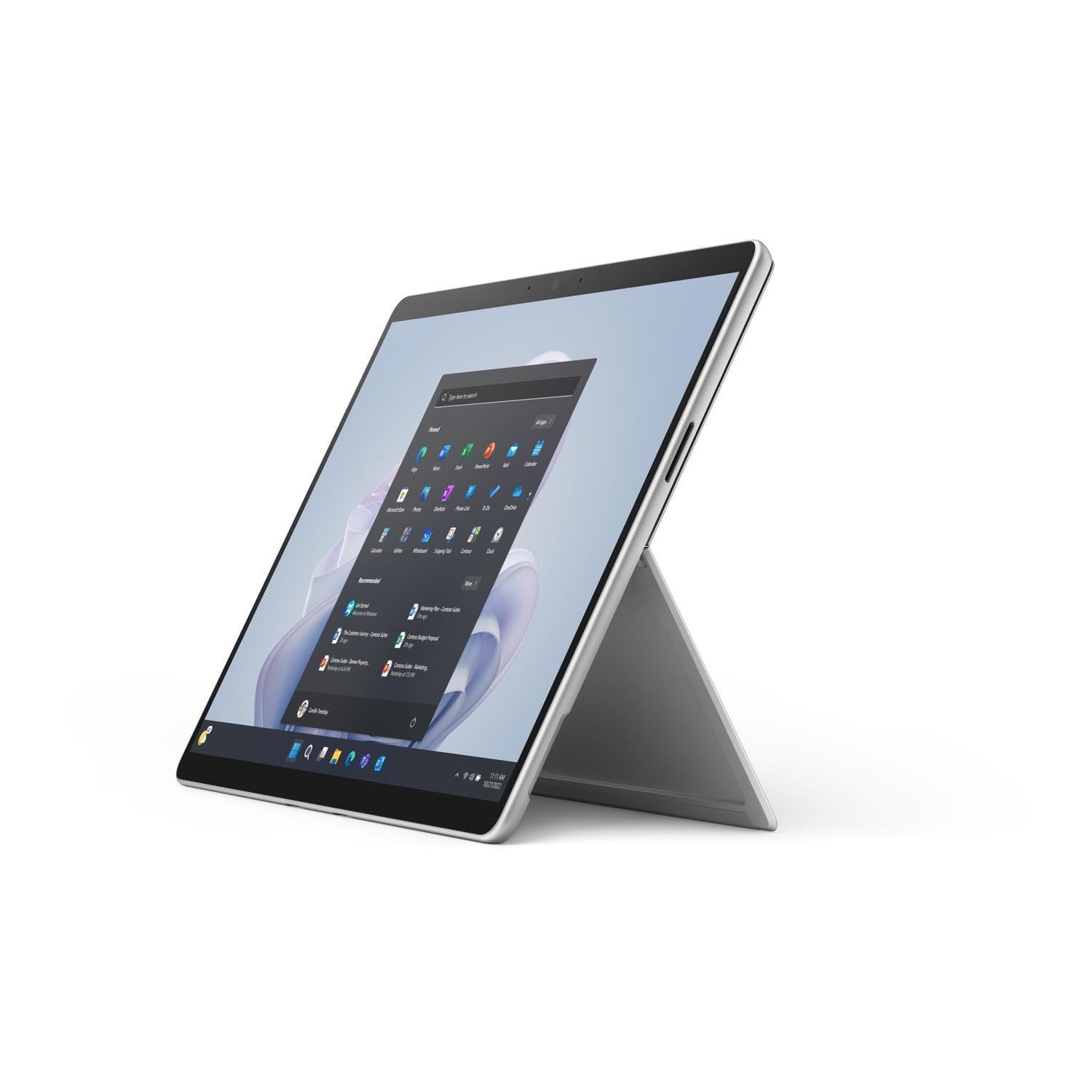 Microsoft Surface Pro 9 | 13” Touchscreen 2-in-1 Laptop/Tablet PC | Intel Core i5-1235U | 8GB RAM | 256GB SSD | Windows 11 Home | Platinum | QEZ-00008 UAE Version | Device Only