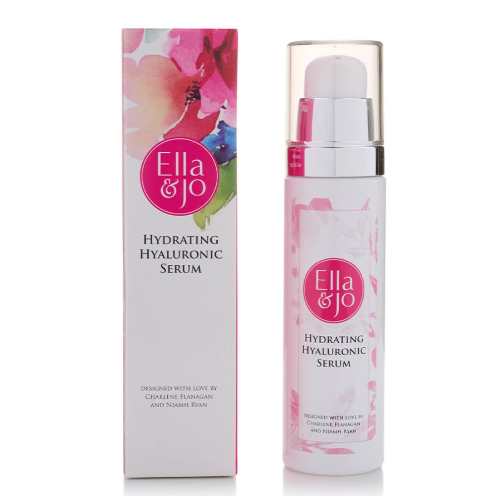 Ella & Jo Hyaluronic Serum with Matrixyl 3000 - Instant Firming, Plumping, Brightening & Smoothing - Anti-Aging Collagen Serum for All Skin Types