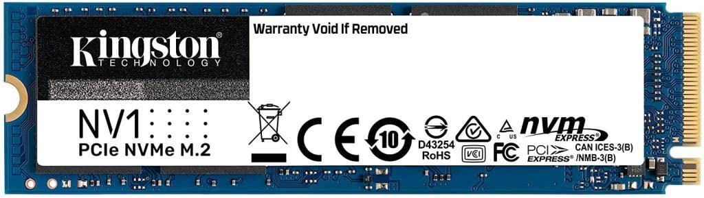 KingstonNV1 NVMe PCIe SSD 1000GBM.2 2280 -SNVS/1000G