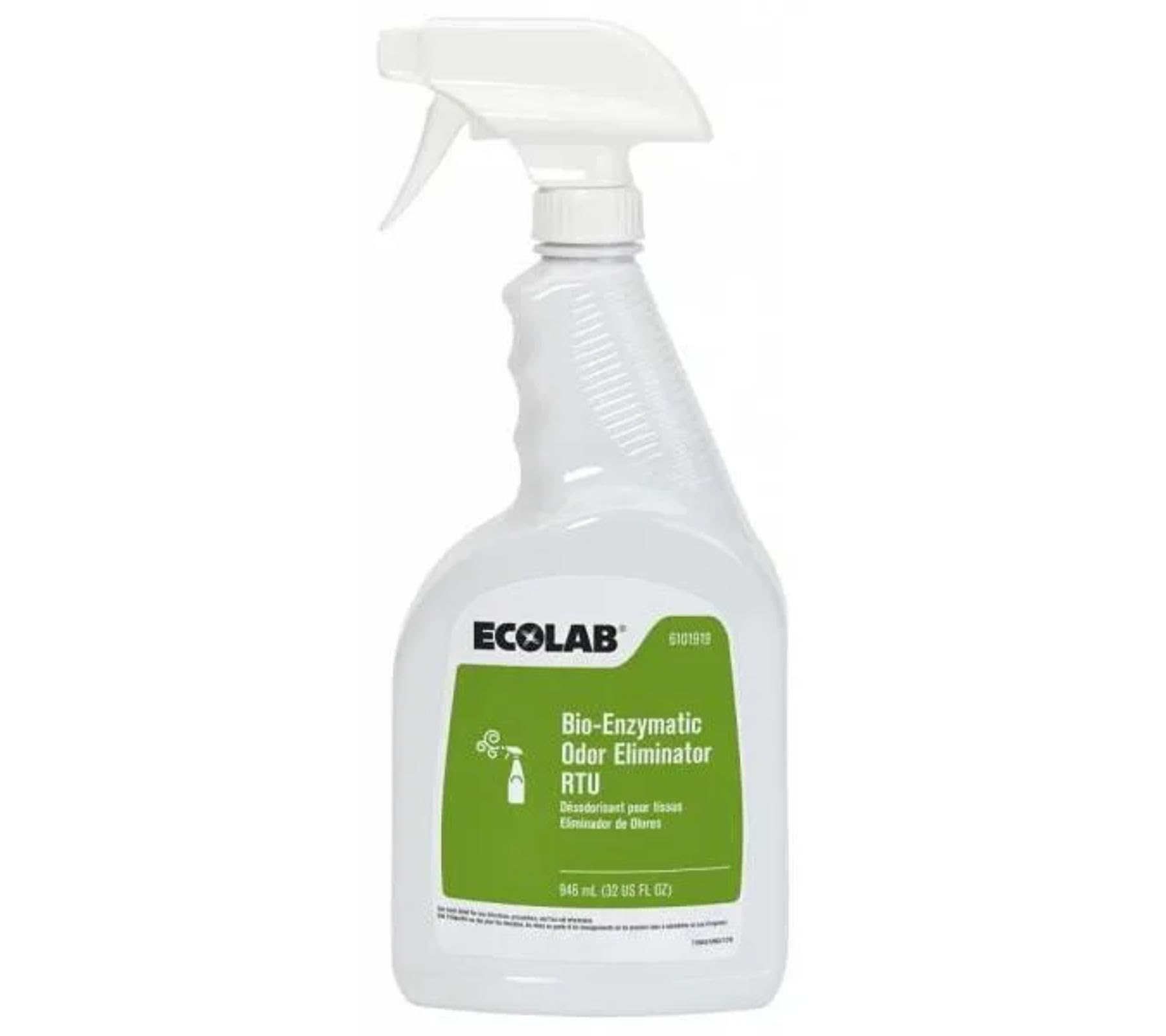 Ecolab32 Oz. Bio-Enzymatic Odor Eliminator Rtu (6-Case), Off White