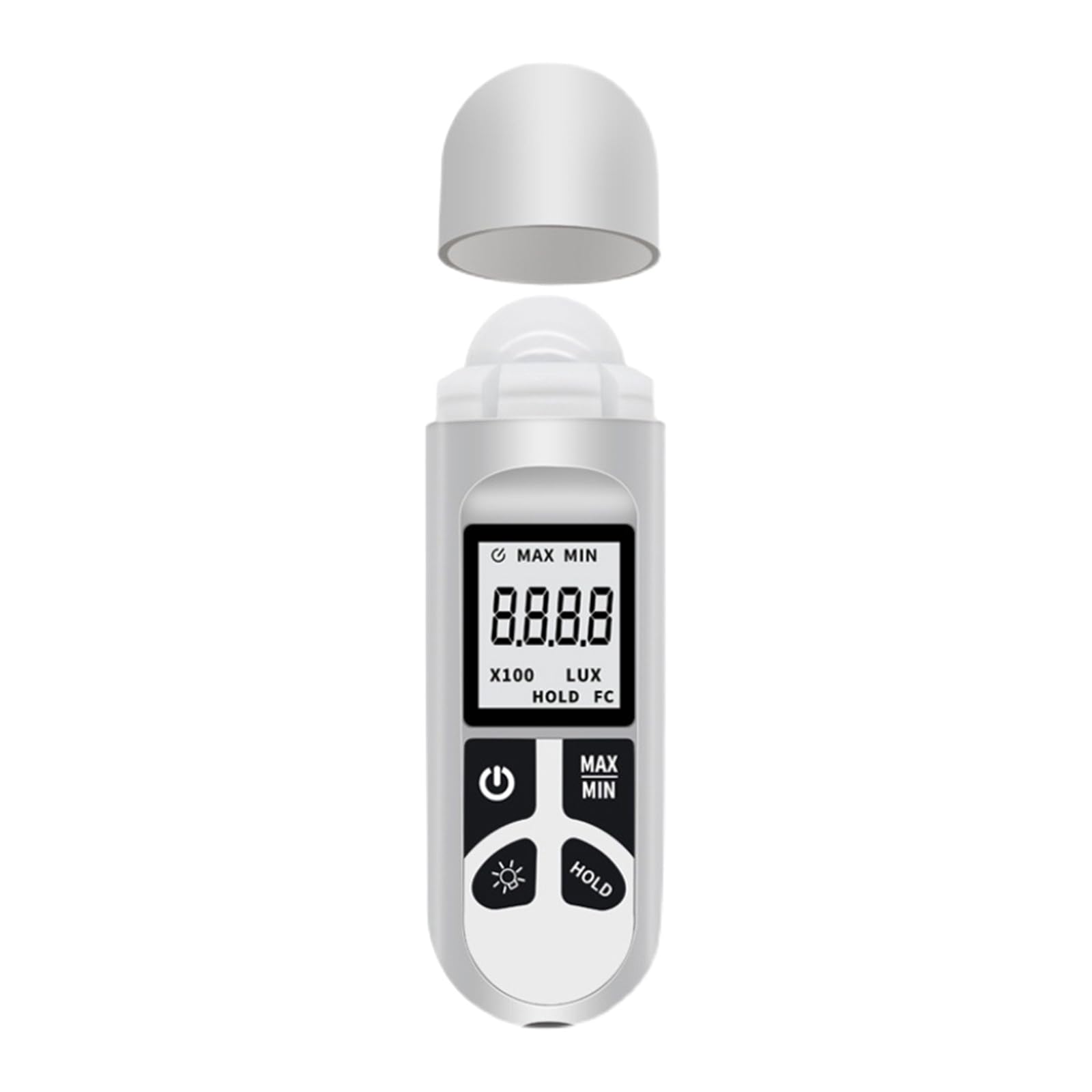 Digital Lux Meter Illuminometer Photometer 0～200000 Lux Measure Ranges LuxFC Unit Selection For Home Agriculture