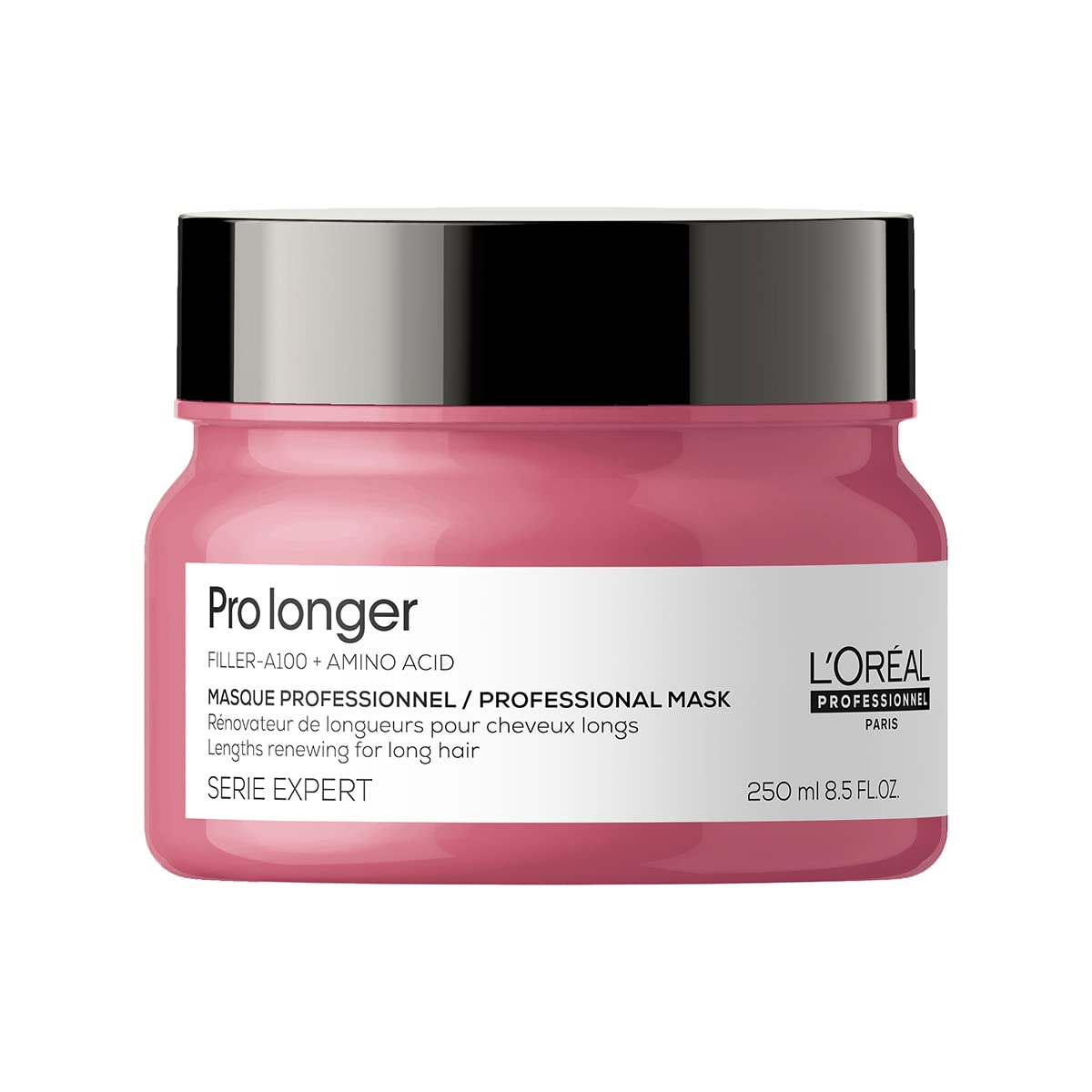 L'Oreal Professionnel Pro Longer Mask | Reduces Breakage & Appearance of Split Ends| Adds Softness & Shine | For Thin & Fine Hair Types | 8.5 Fl. Oz.