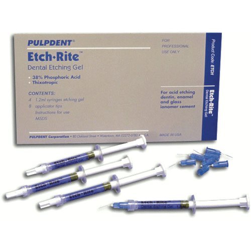 Pulpdent ET-12 Etch-Rite Syringe Gel, 12 mL