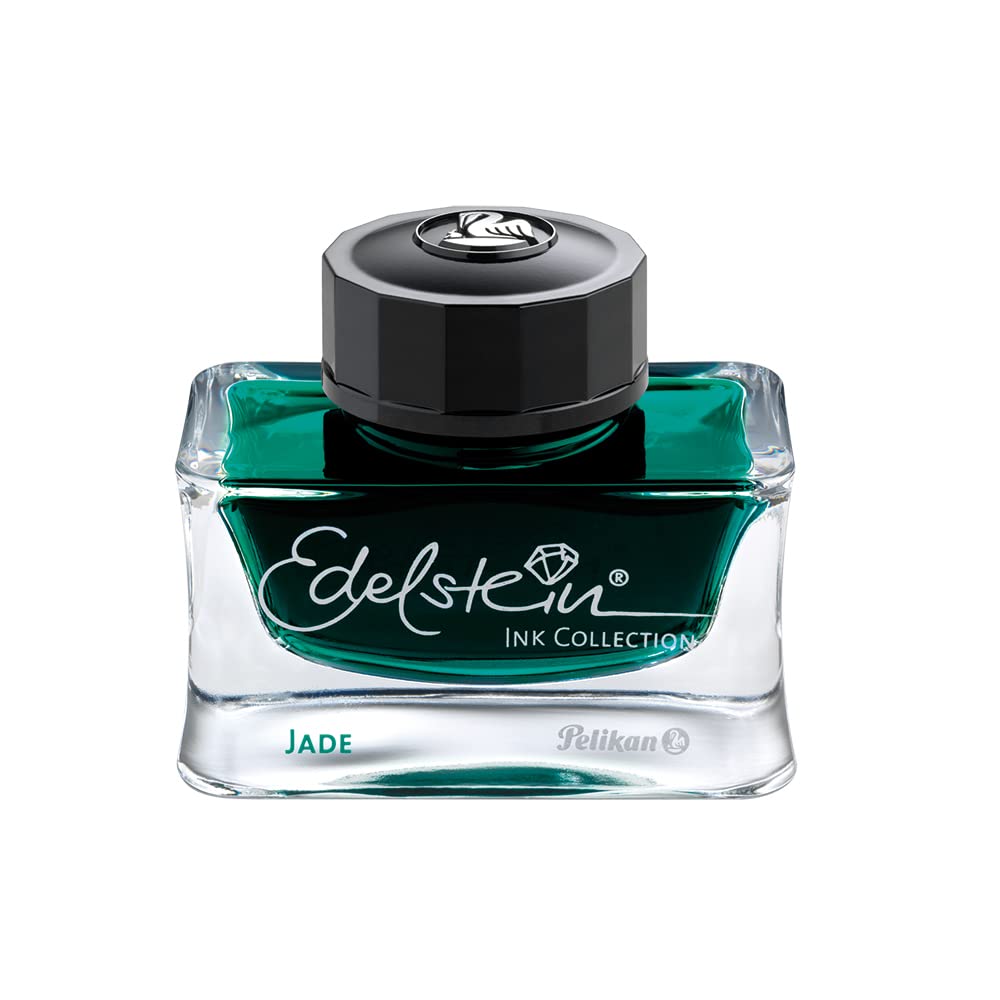 Pelikan Edelstein Bottled Ink for Fountain Pens, Jade, 50ml, 1 Each (339374)