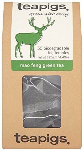 Teapigs Mao Feng Green Tea 125g 50 Tea Bags (Pack of 2)