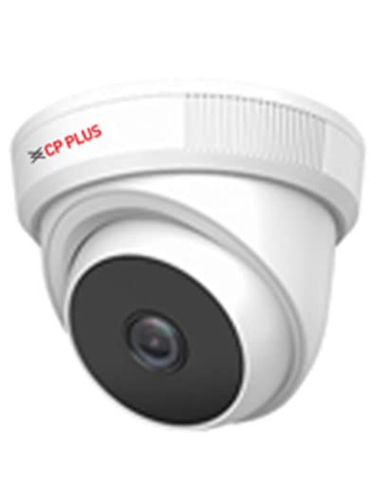 CP Plus2.4MP IR Dome Security Camera | 3.6mm Fixed Lens | Max 25/30fps at 2.4MP | DWDR, Day/Night (ICR) | IR Range of 20 Mtrs., Smart IR | Support Built-in Mic - CP-URC-DC24PL2C-V3