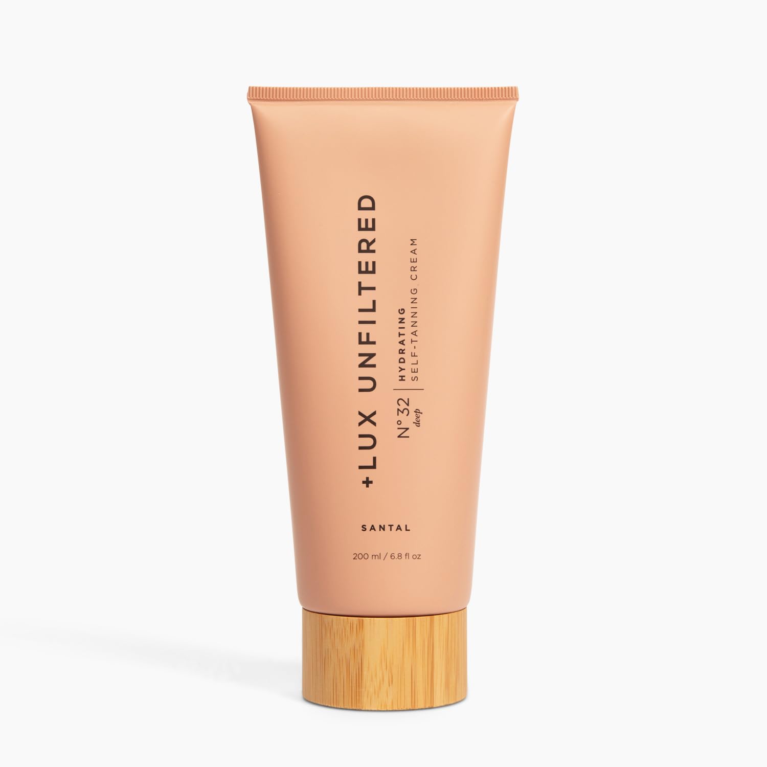 + Lux Unfiltered N°32 DEEP Gradual Self Tanning Cream in Santal, Hydrating Self Tanning Lotion, Gluten Free, Vegan + Cruelty Free Self Tanner, Luxurious Sunless Tanner Loaded with Antioxidants