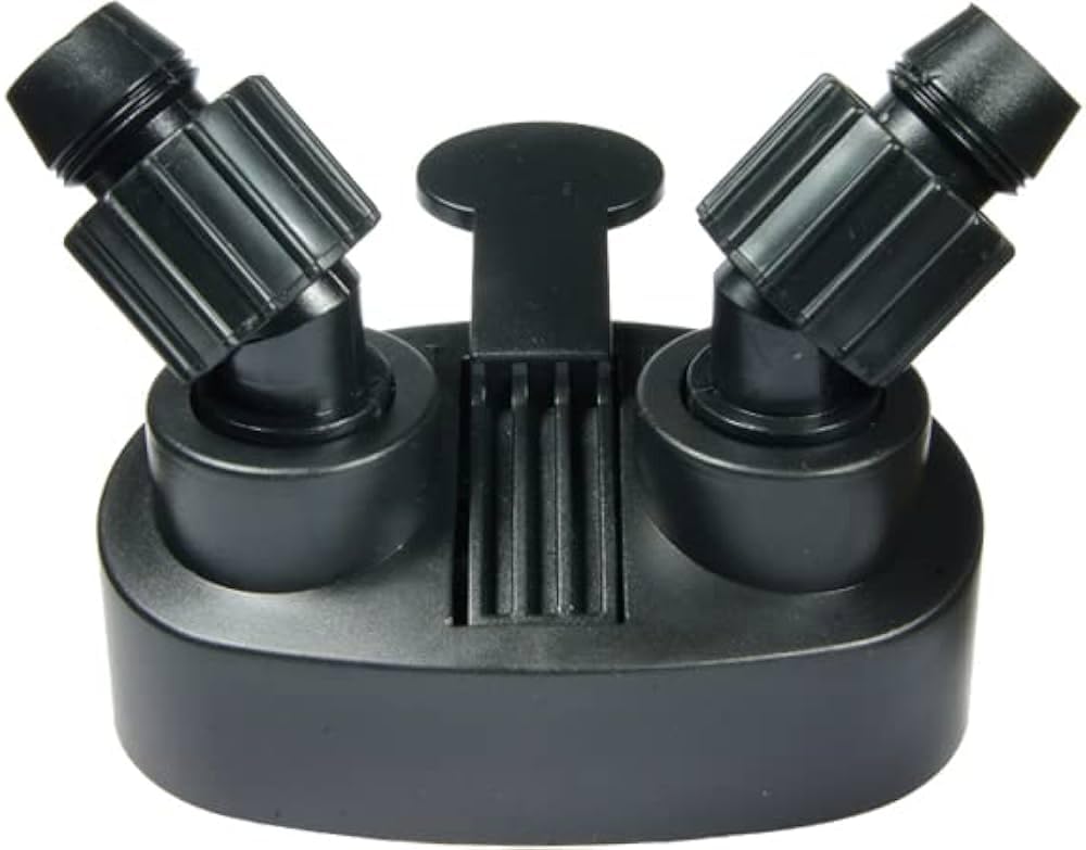 Replacement Quick-disconnect Shut Off Valve for SUNSUN HW-304B HW404B HW704B Canister, Black