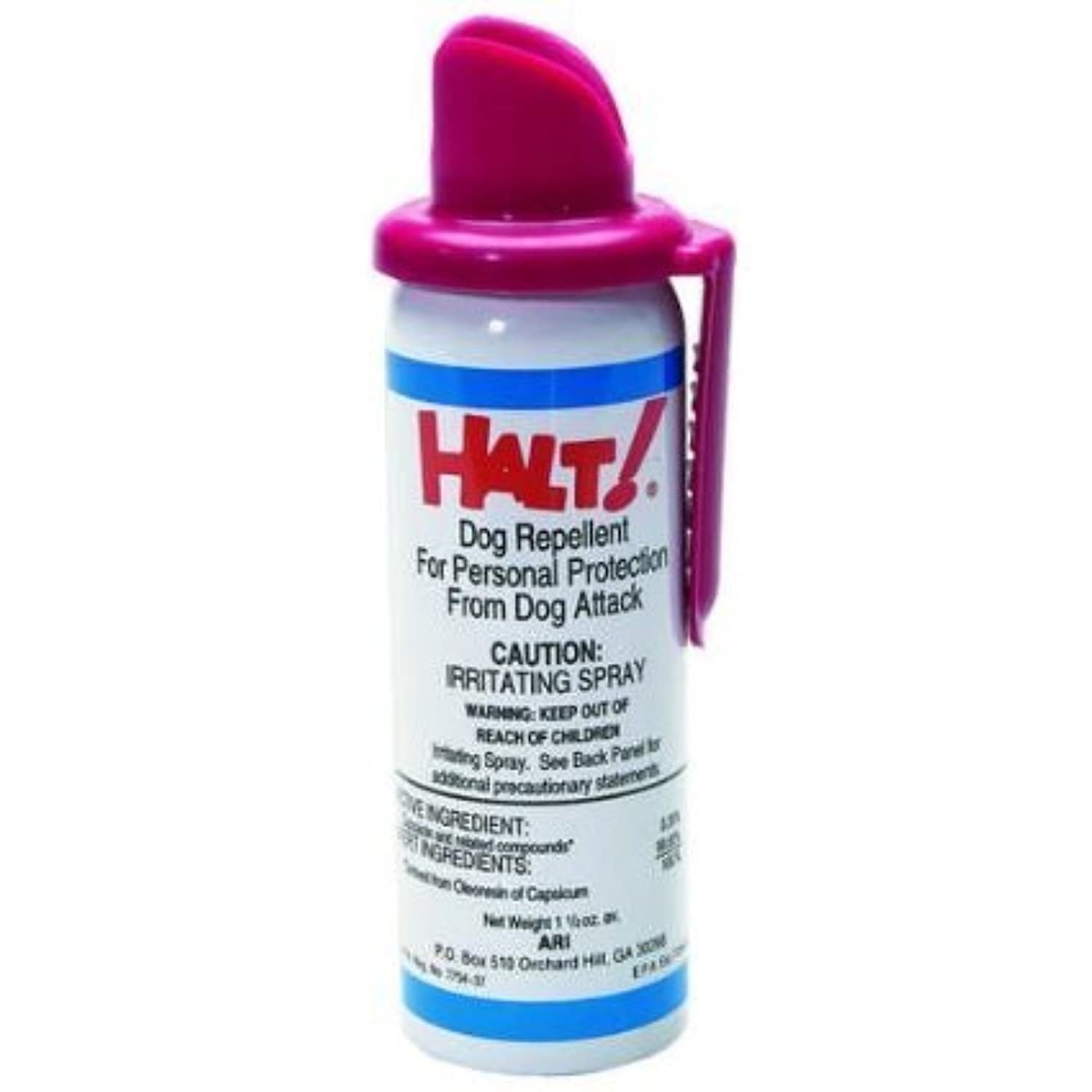 HaltII Dog Repellent Spray Repeller 1.5 oz Personal Protector Stop Agressive Dog Attack