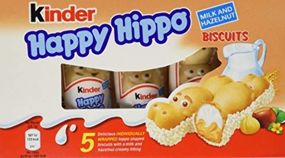 Kinder Happy Hippo Pack 5x20.7g 103.5g