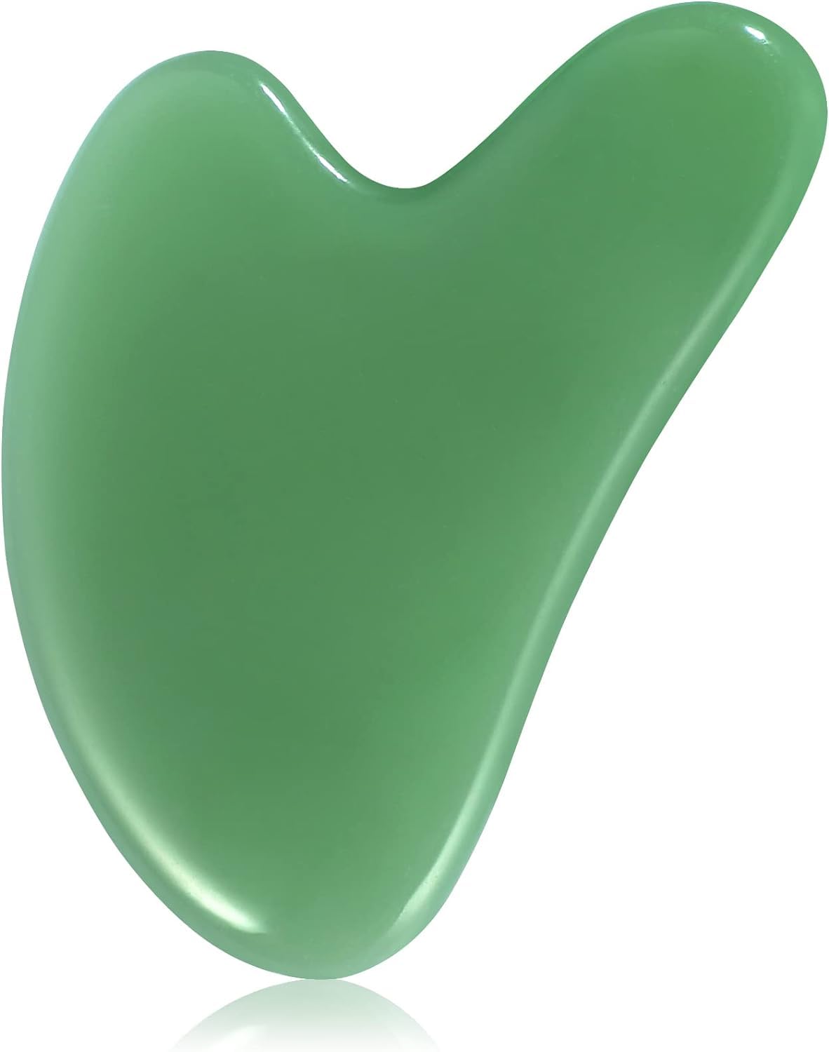 rosenice Gua Sha Facial Tools Guasha Tool Gua Sha Jade Stone Manual Massage Sticks for Jawline Sculpting and Puffiness Reducing for Face Body Relieve Muscle Tensions Reduce Festive Gifts