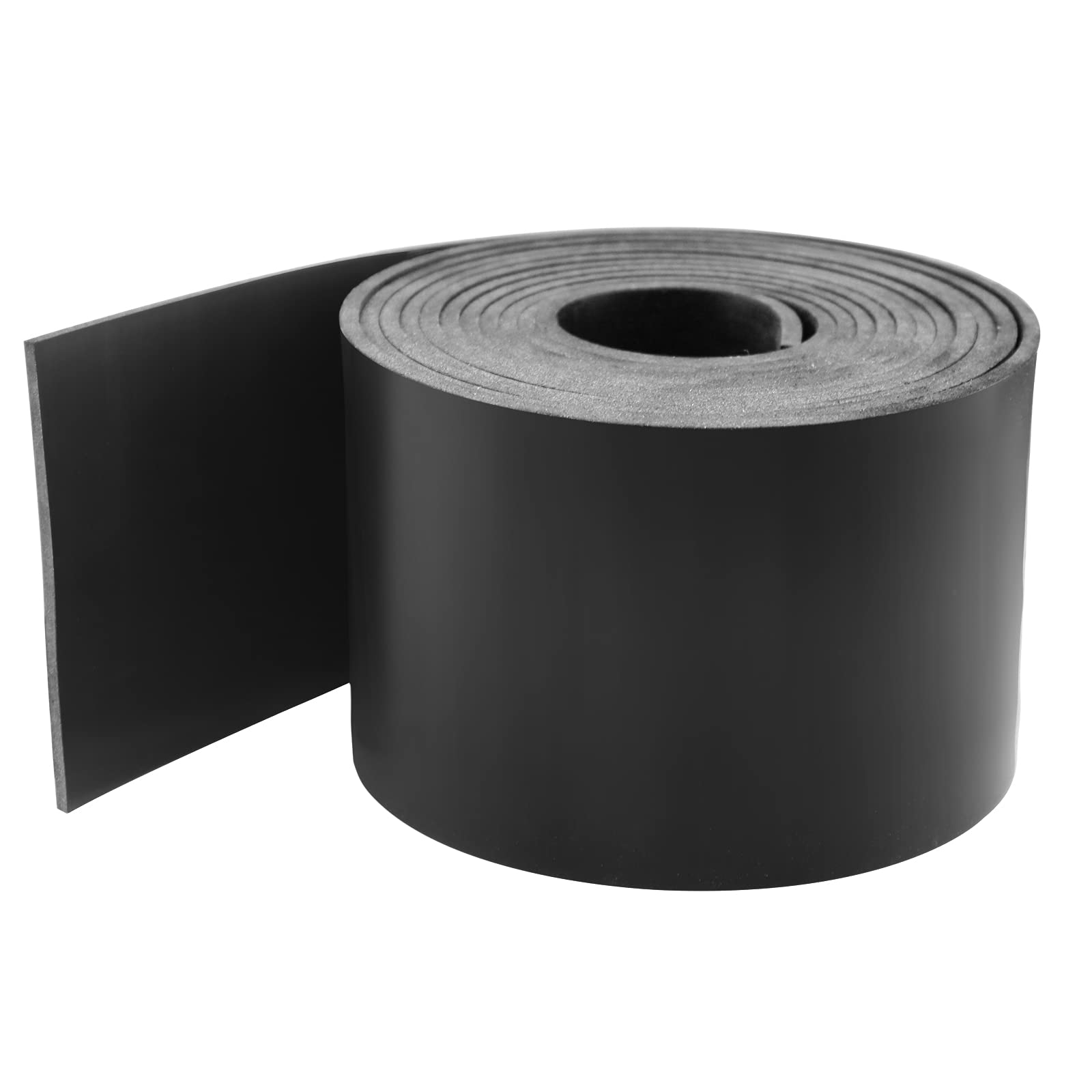 Storystore Neoprene Rubber Sheet Neoprene Rubber Strips 80mm(W) x3mm(T) x3m(L) Solid Rubber Rolls for DIY Gaskets, Crafts, Pads, Flooring Protection, Supports, Leveling, Anti-Vibration, Anti-Slip