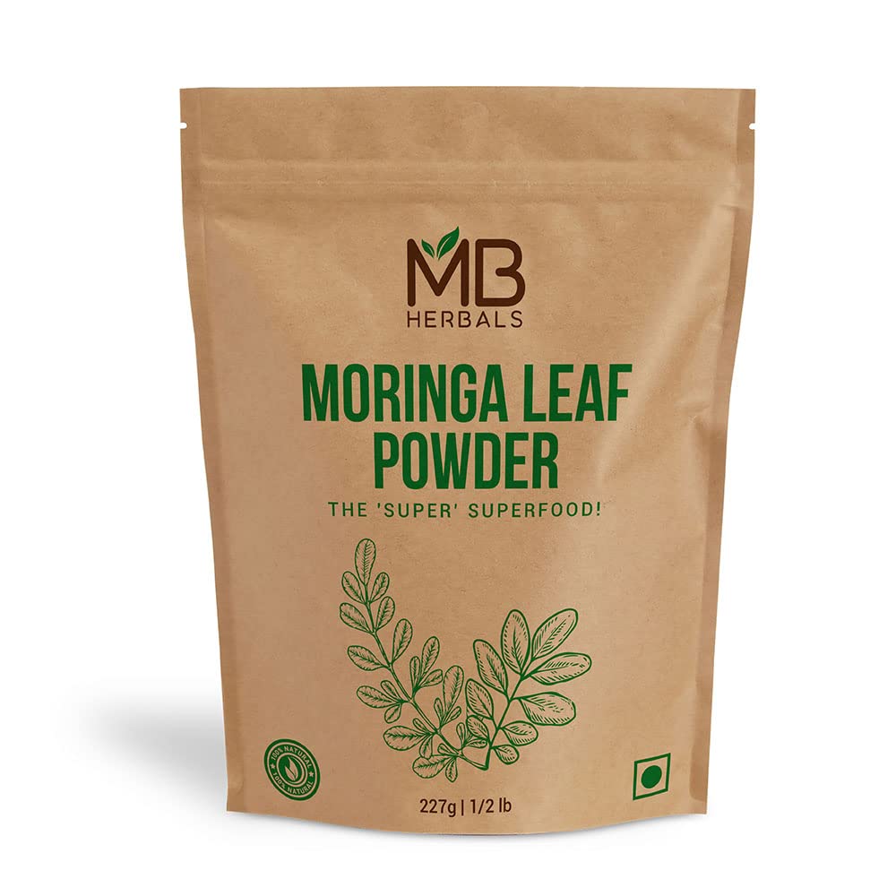 MB Herbals Moringa Leaf Powder 227 gm Drumstick Horseradish