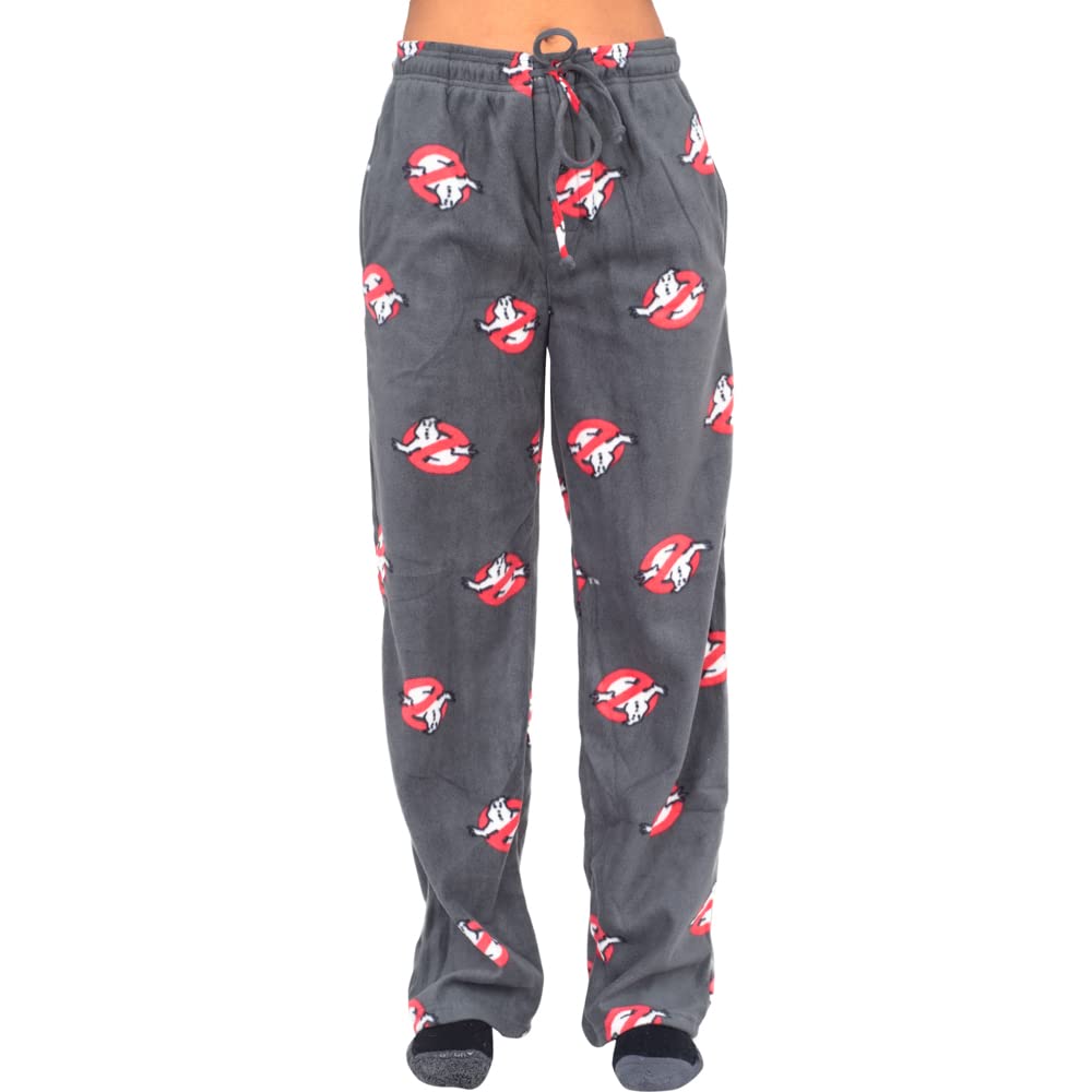 Mad EngineGhostbusters Logo Adult Unisex Charcoal Christmas Lounge Pants